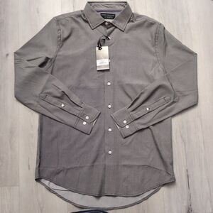 NWT Report Collection Shirt Mens Medium Multi Color X4 Performance 4-Way Stretch